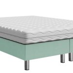 Επενδυμένο κρεβάτι Lux-Baza-Menta-200 x 160 x 30