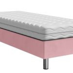 Επενδυμένο κρεβάτι Lux-Baza-Roz-200 x 120 x 30