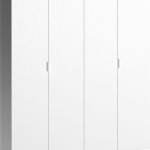 Ντουλάπα 4 You τετράφυλλη-Λευκό-180 x 57 x 206 εκ.