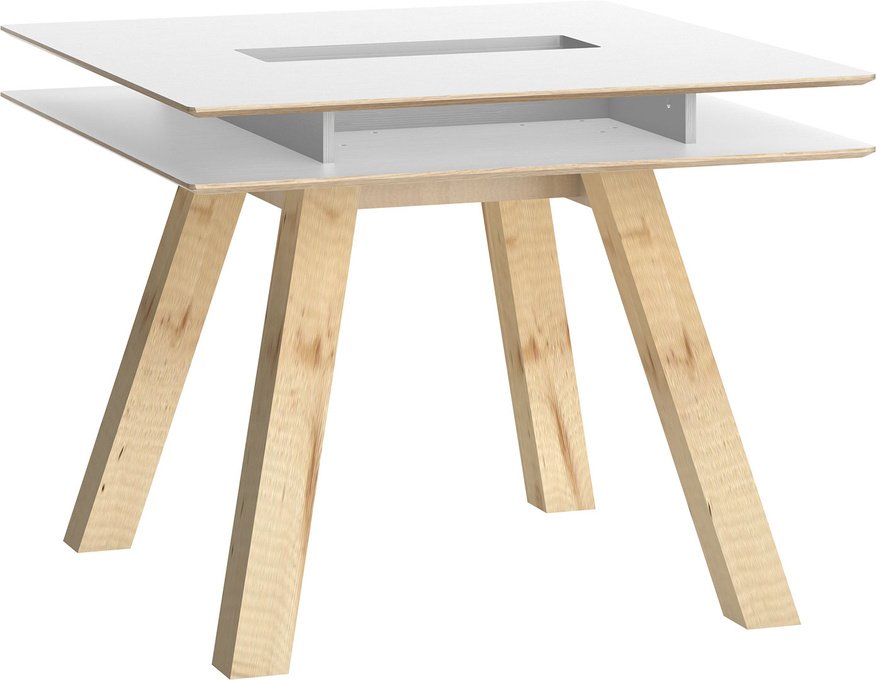 Τραπέζι 4 You τετράγωνο-Λευκό - Image 1