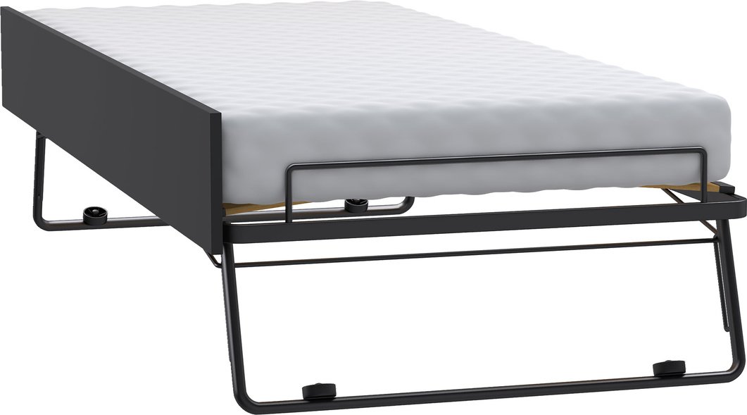 image_57877_youngusers_lozko_dolne_z_maskownica_h590-w1500-q95 Συρτάρι με Μηχανισμό Ανύψωσης Young-Μαύρο - Image 1