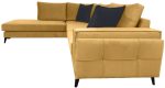 Γωνιακός καναπές Siena-Moustardi-Δεξιά - Image 2