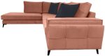 Γωνιακός καναπές Siena-Portokali-Δεξιά - Image 2