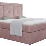 Επενδυμένο κρεβάτι Irma-140 x 200-Roz