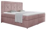 Επενδυμένο κρεβάτι Irma-180 x 200-Roz