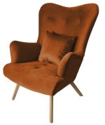 Πολυθρόνα Skandynavia-Portokali