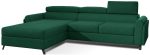 Γωνιακός καναπές Marietta-Prasino-Αριστερή
