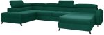Γωνιακός καναπές Baikal-Prasino-Αριστερή