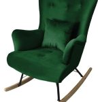 Κουνιστή πολυθρόνα Skandynavia II-Prasino