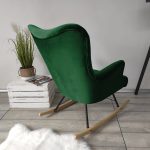 Κουνιστή πολυθρόνα Skandynavia II-Prasino - Image 3