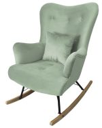 Κουνιστή πολυθρόνα Skandynavia II-Menta