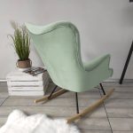 Κουνιστή πολυθρόνα Skandynavia II-Menta - Image 3