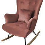 Κουνιστή πολυθρόνα Skandynavia II-Roz