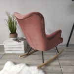 Κουνιστή πολυθρόνα Skandynavia II-Roz - Image 3