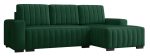 Γωνιακός καναπές Hugo-Prasino-Δεξιά