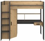 Πολυλειτουργικό κρεβάτι Dense-Fusiko-Mavro - Image 4