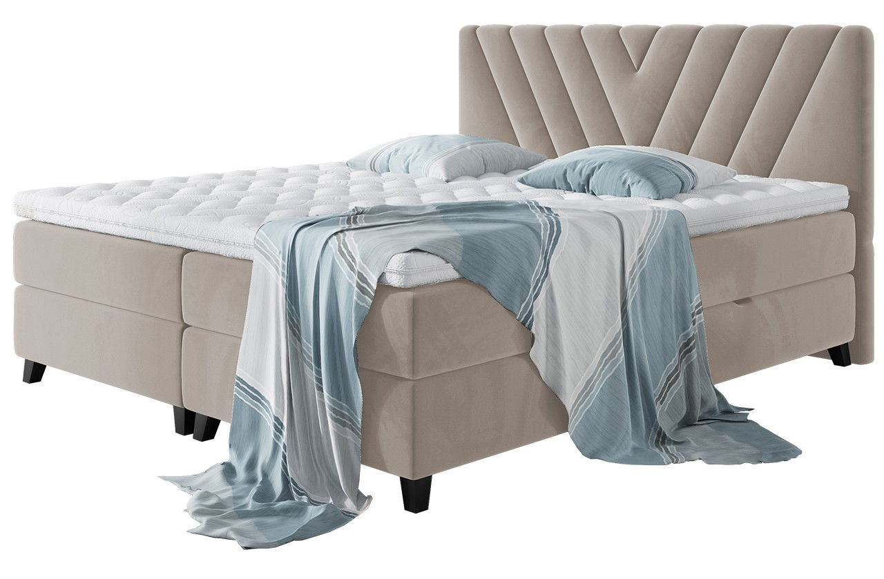 image_617412_romantic_-_mpez_1 Επενδυμένο κρεβάτι Romantic-140 x 200 εκ.-Mpez - Image 1