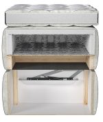 Επενδυμένο κρεβάτι Romantic-160 x 200 εκ.-Mpez - Image 6