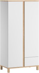 Ντουλάπα Altitude δίφυλλη-Fusiko-Leuko