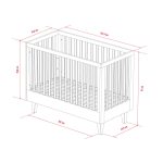 Βρεφικό κρεβάτι Lounge ΙΙ-Leuko - Image 2