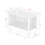 Βρεφικό κρεβάτι Lounge-Gkri - Image 3