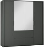 Ντουλάπα τετράφυλλη Wieden-Grafitis - Image 5