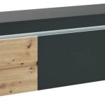 Έπιπλο τηλεόρασης Glimmer Plus-Fusiko-Mavro