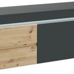 Έπιπλο τηλεόρασης Glimmer-Fusiko-Mavro