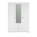 Ντουλάπα Minkee τρίφυλλη-Leuko