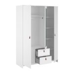 Ντουλάπα Minkee τρίφυλλη-Leuko - Image 3