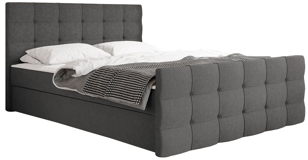 image_626821_lozko-kontynentalne-peregryn-2-gkri-mask_2 Επενδυμένο κρεβάτι Milano II-Gkri Skouro-160 x 200 - Image 1