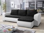 Γωνιακός καναπές Brooklyn-Leuko-Anthraki - Image 2