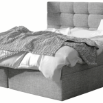 Επενδυμένο κρεβάτι Luanda-180 x 200-Gkri Anoixto