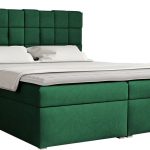 Επενδυμένο κρεβάτι Malmo Box-Kyparissi-180 x 200