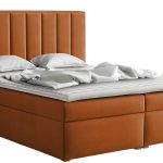 Επενδυμένο κρεβάτι ideal Box-Portokali-160 x 200