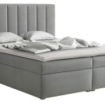 Επενδυμένο κρεβάτι ideal Box-Gkri-180 x 200