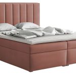 Επενδυμένο κρεβάτι ideal Box-Roz-140 x 200