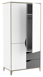 Ντουλάπα δίφυλλη Genty - Image 4