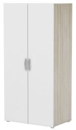 Ντουλάπα δίφυλλη Flare με ράφια - Image 4