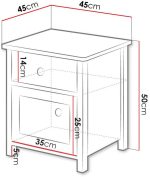 Κομοδίνο Luna - Image 3