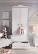 Ντουλάπα Luna δίφυλλη - Image 2