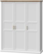 Ντουλάπα τρίφυλλη Tahoma 3D-Leuko