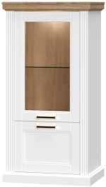 Βιτρίνα χαμηλή Tahoma 2D-Leuko