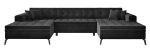 Γωνιακός καναπές Balsoi-Μαύρο