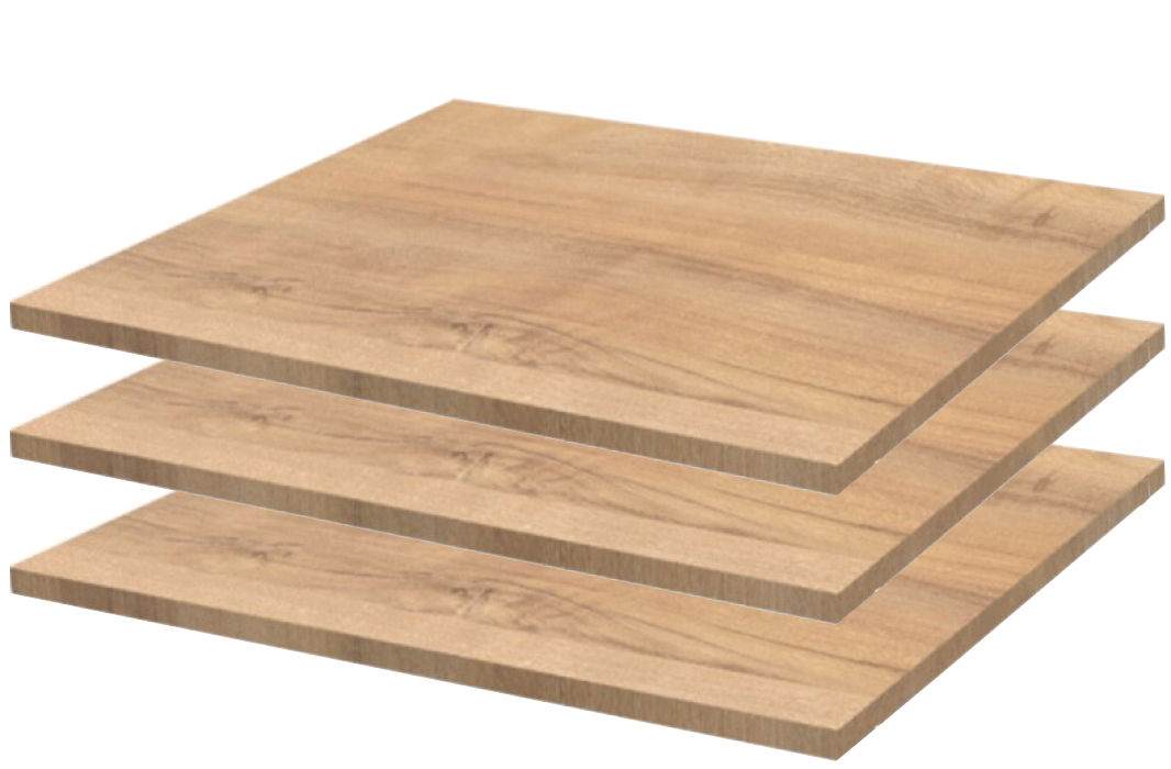 image_649811_l2 Σετ 3 ραφιών για ντουλάπα Livinio L2 - Image 1