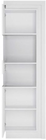 Βιτρίνα ψηλή Lynx 1D-Aristera-Leuko - Image 3