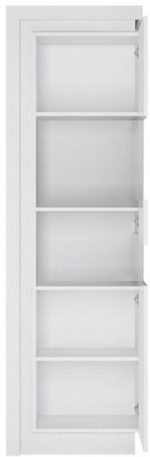 Βιτρίνα ψηλή Lynx 1D-Deksia-Leuko - Image 3