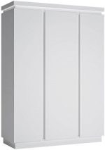 Ντουλάπα Lynx τρίφυλλη-Leuko