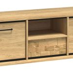 Έπιπλο τηλεόρασης Mediolan-Fusiko Special-Μήκος: 139 εκ.-Χωρίς ποδαρικό