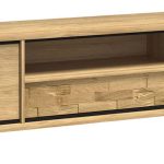 Έπιπλο τηλεόρασης Mediolan-Fusiko Special-Μήκος: 181 εκ.-Με ποδαρικό